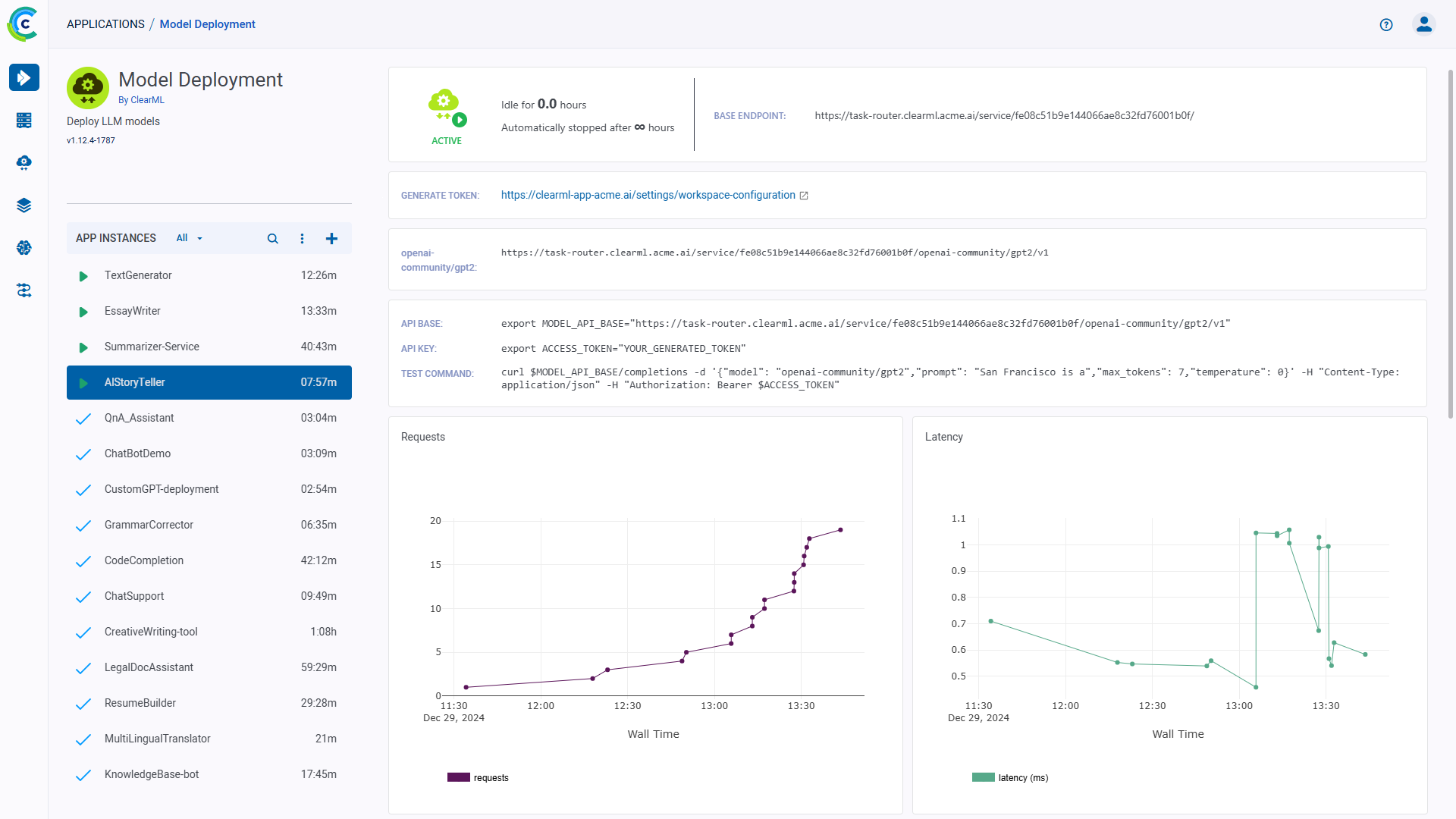 Model Deployment App