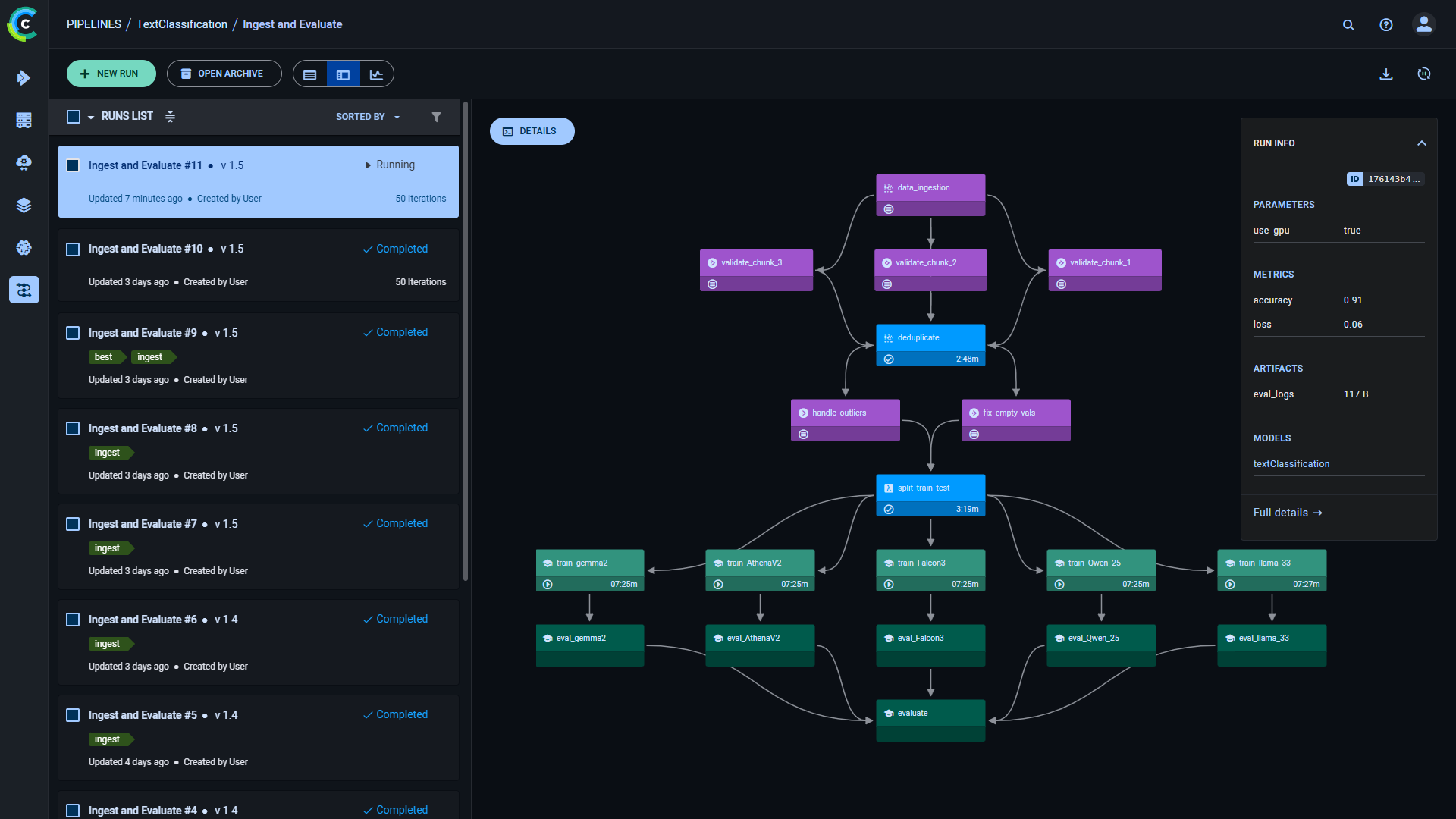 Pipeline UI