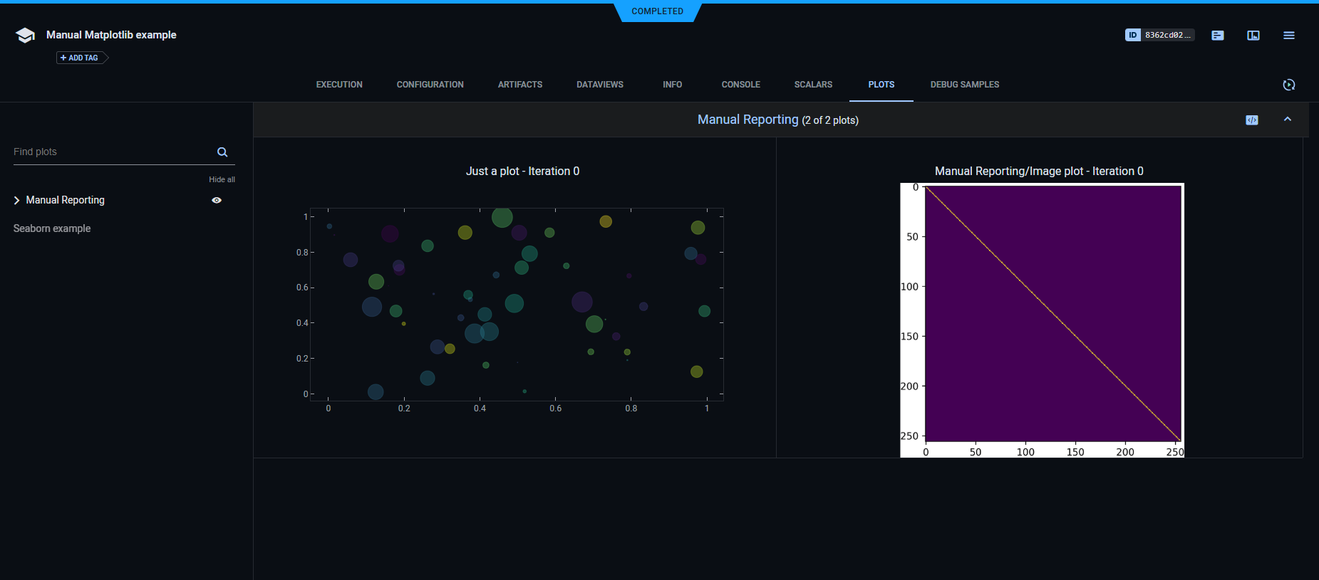 Task Matplotlib plots