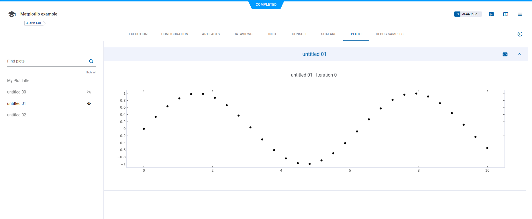 Matplotlib plot 2