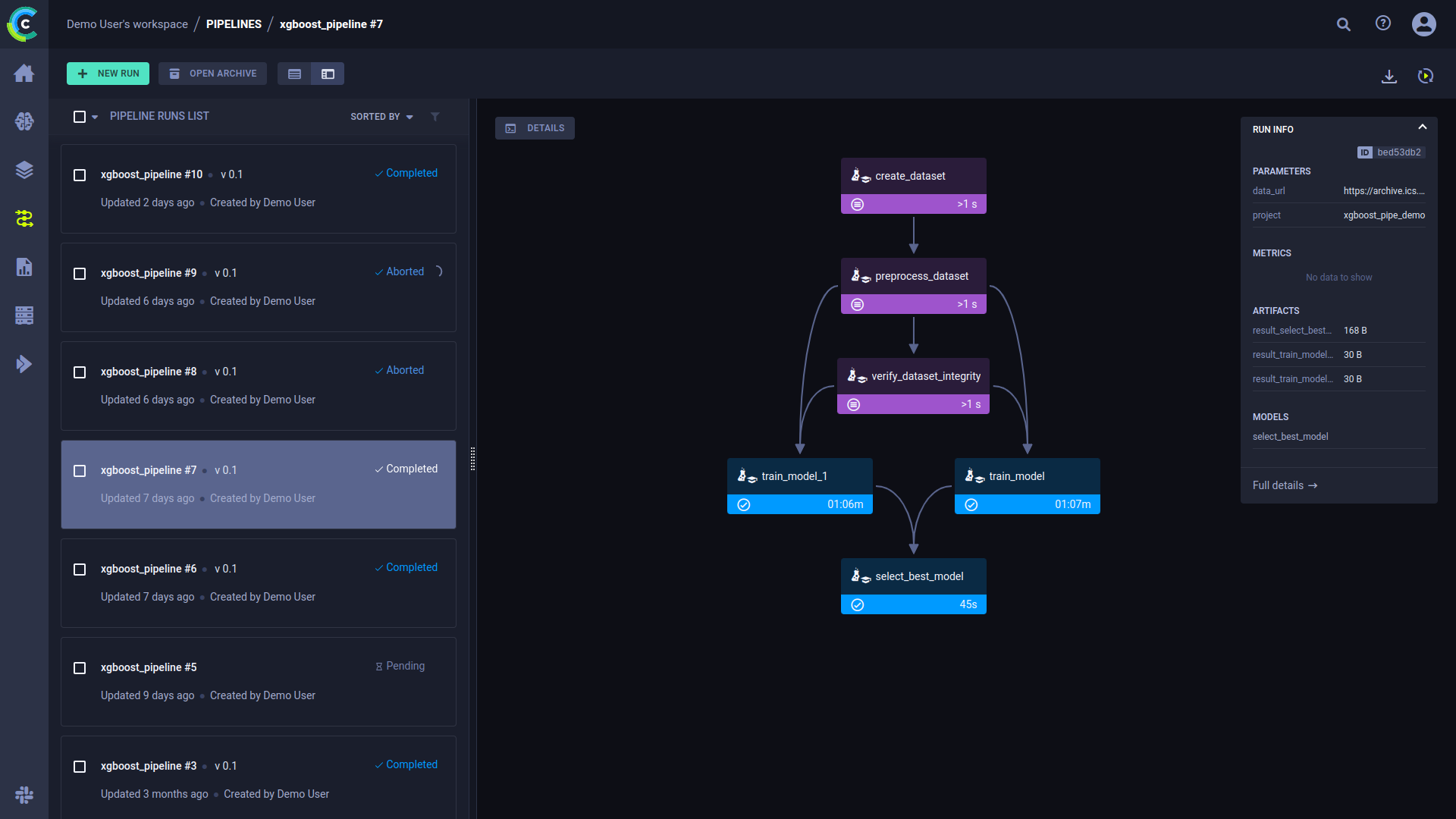 Pipeline UI