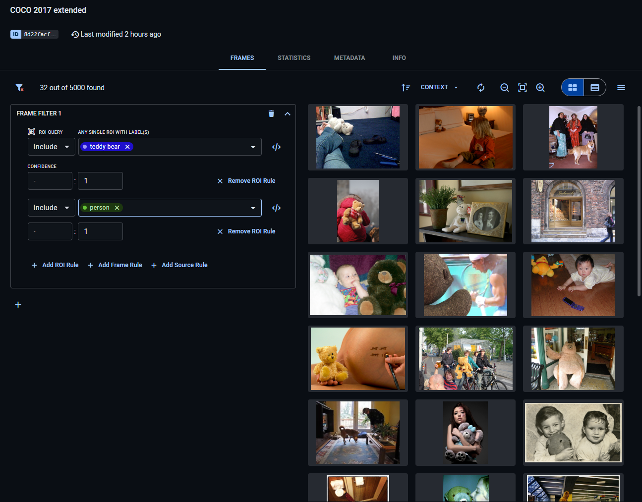 Add multiple ROI Rules