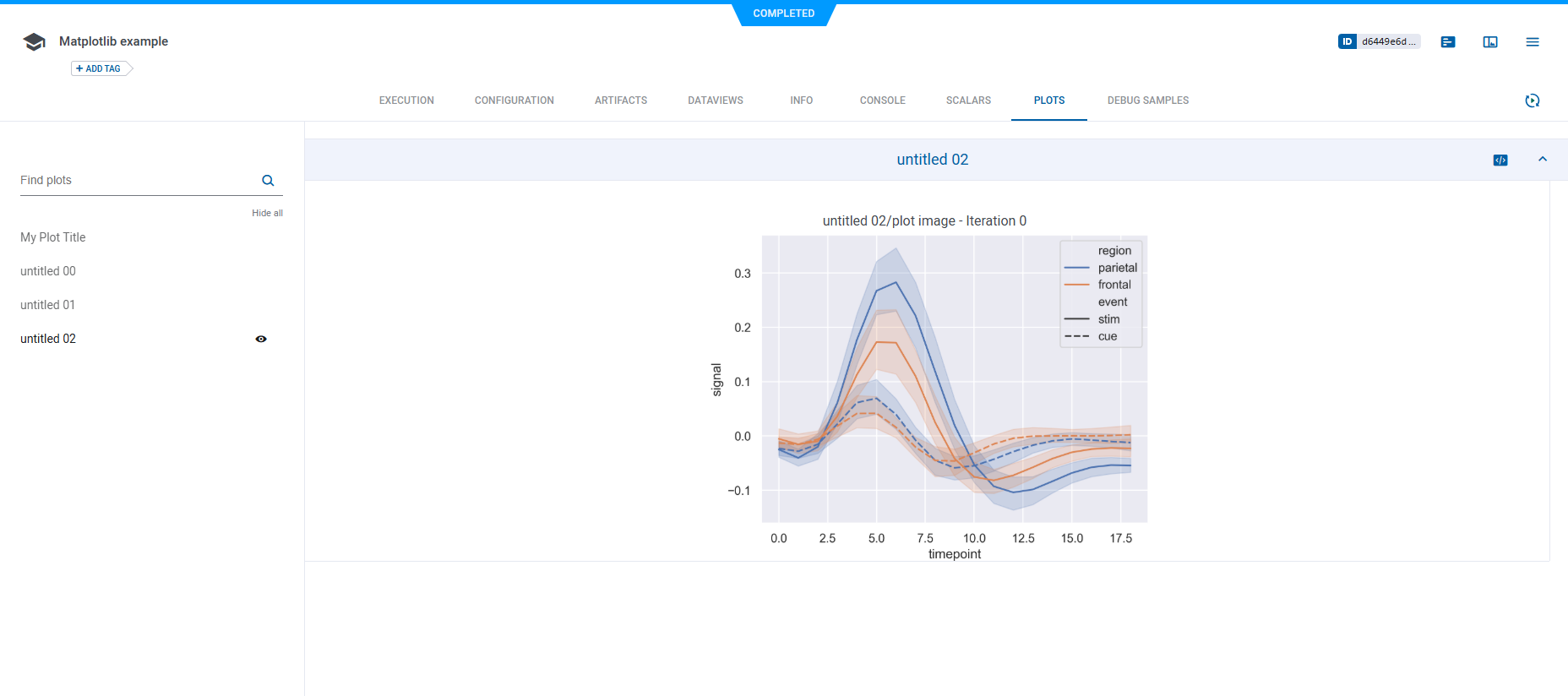 Matplotlib plot 3