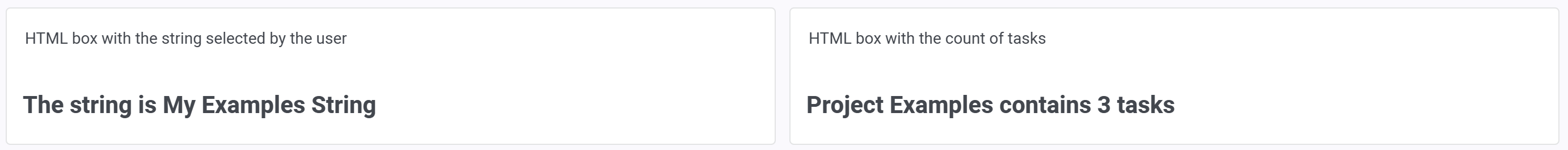 HTML elements