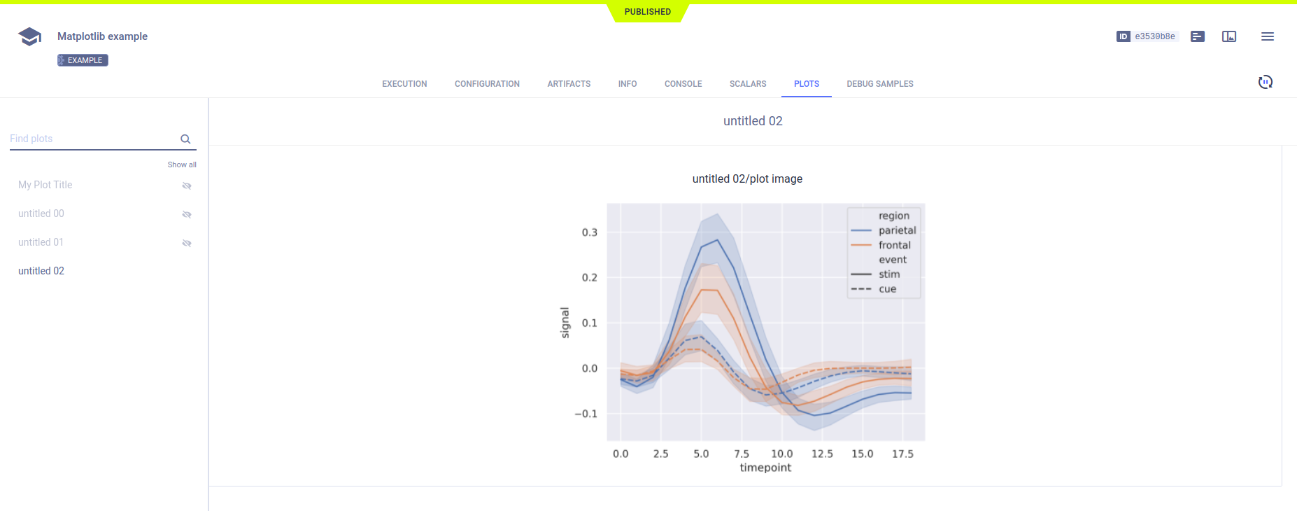 Matplotlib plot 3