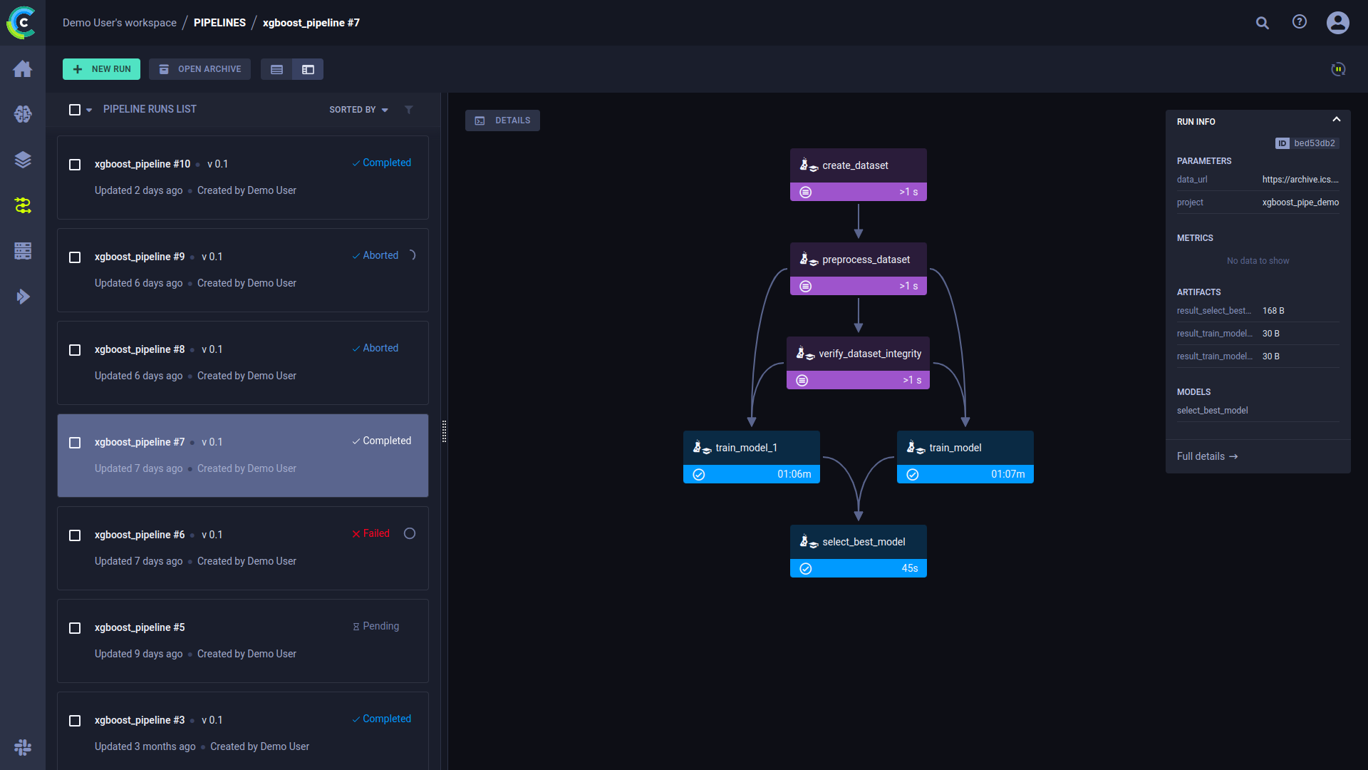 Pipeline UI