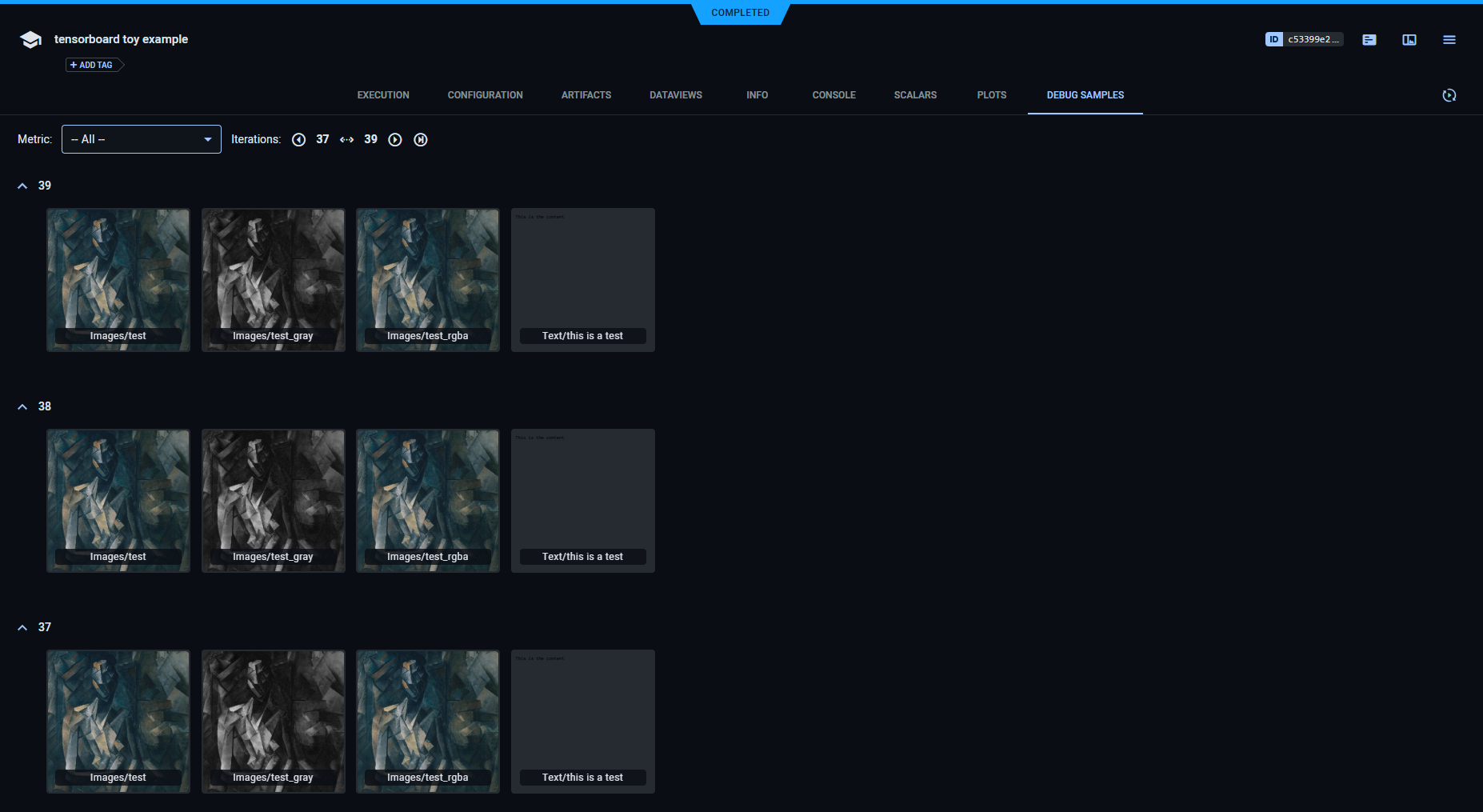 Debug Samples