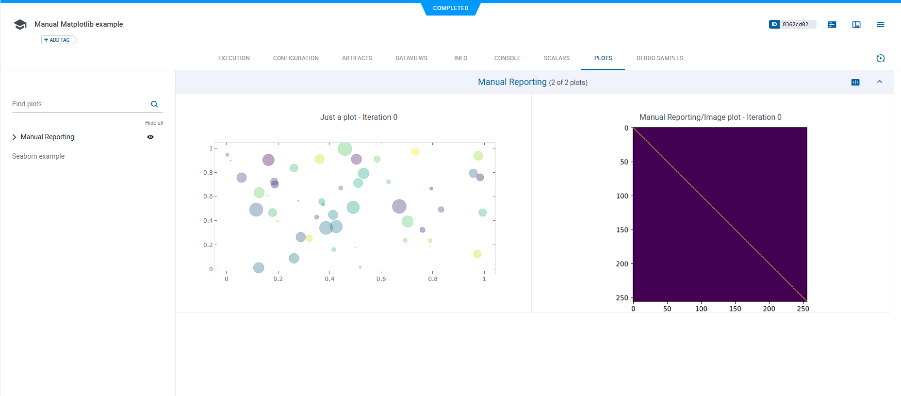 Task Matplotlib plots