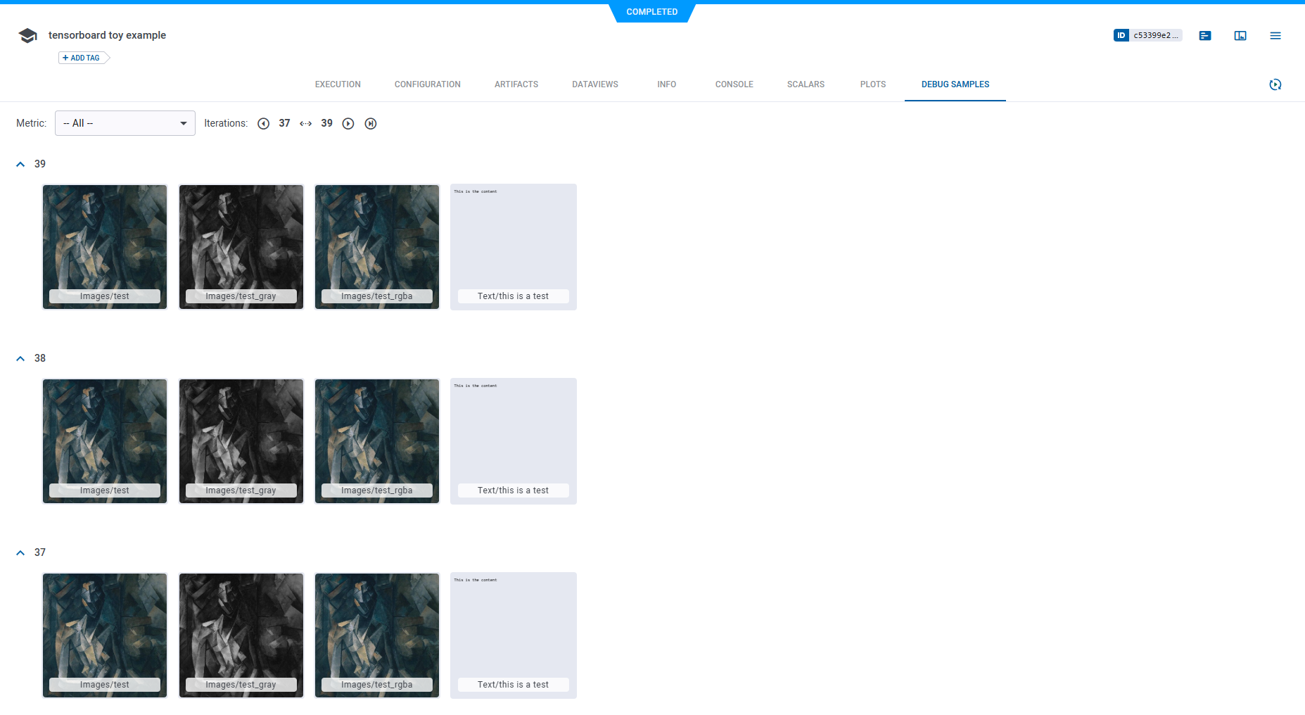 Debug Samples