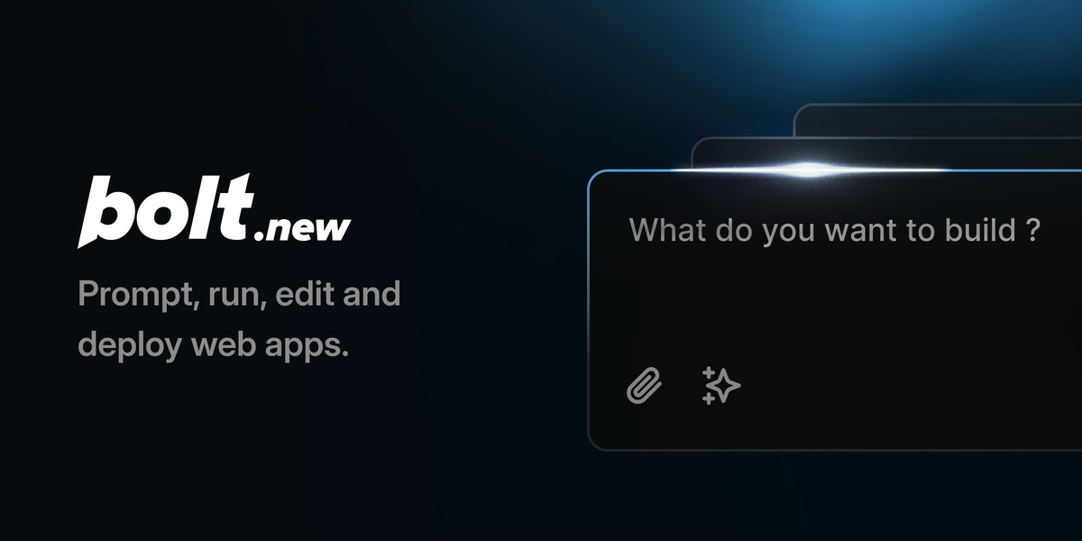 Bolt.new: AI-Powered Full-Stack Web Development in the Browser